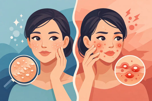 What Causes Skin Purging vs Breakout?