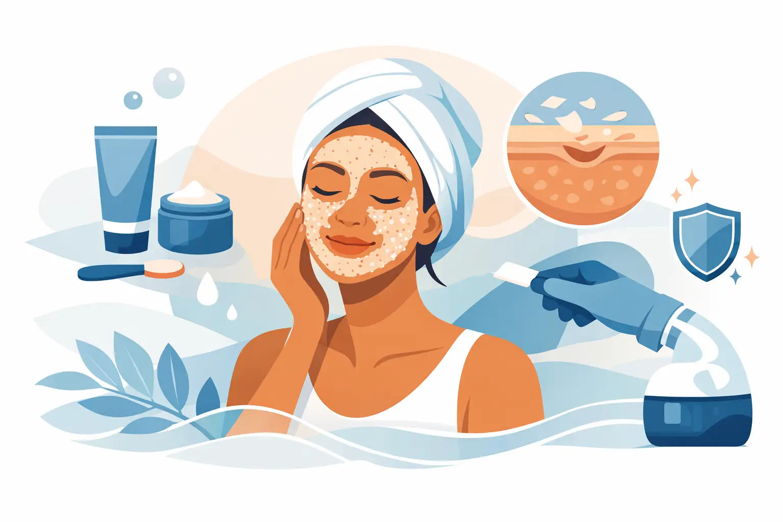 How to Start Professional Exfoliation Safely