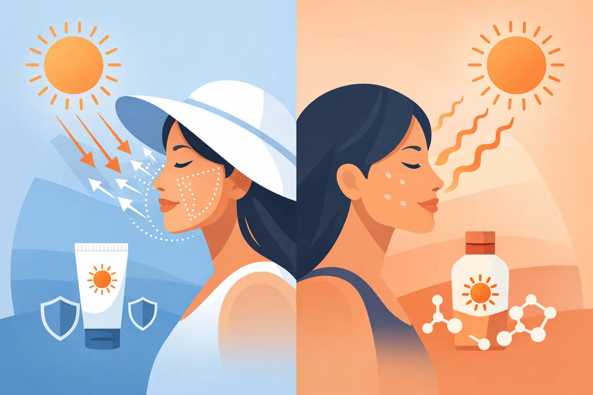Physical vs Chemical Sunscreen Explained
