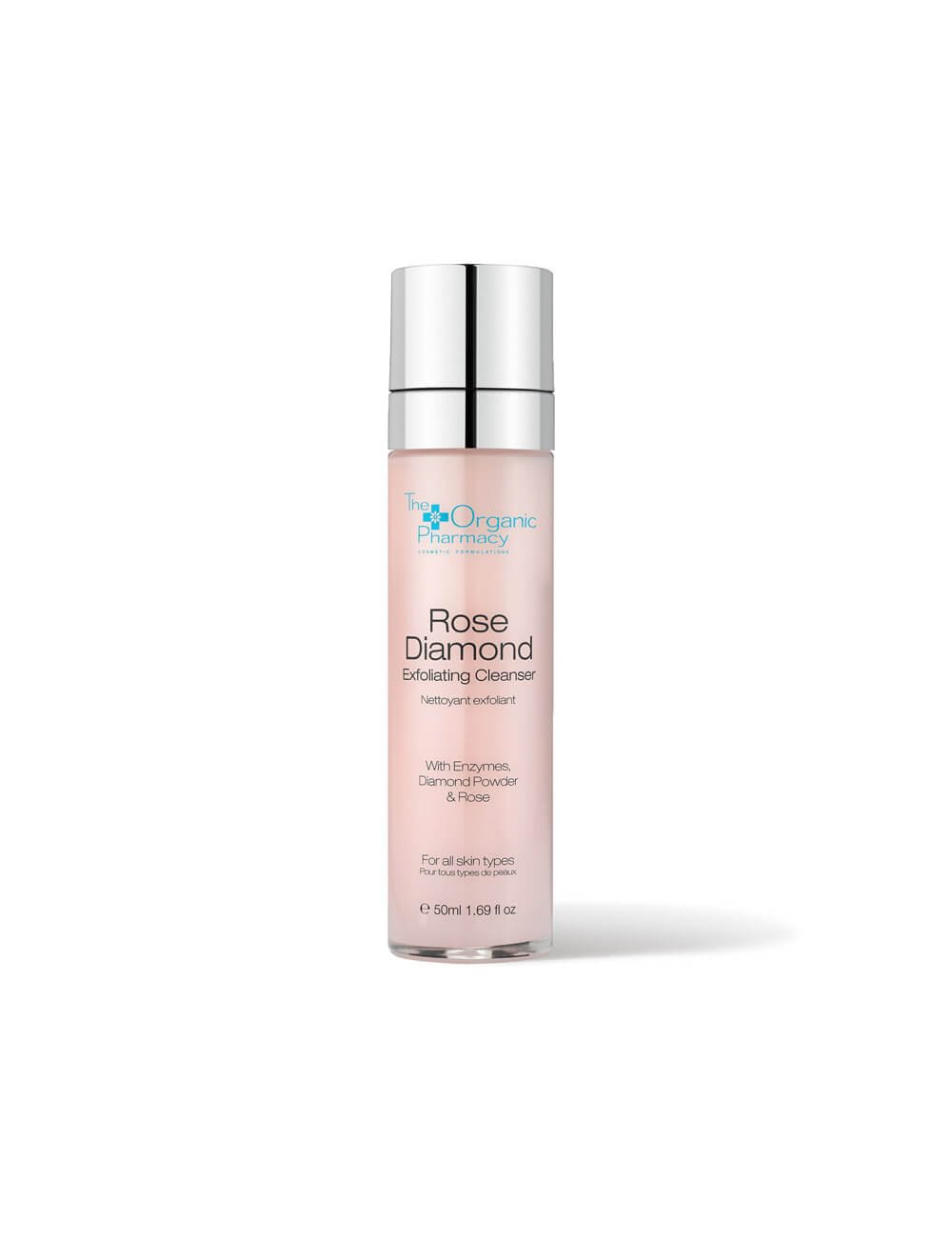 The Organic Pharmacy Rose Diamond Exfoliating Cleanser 50 ml