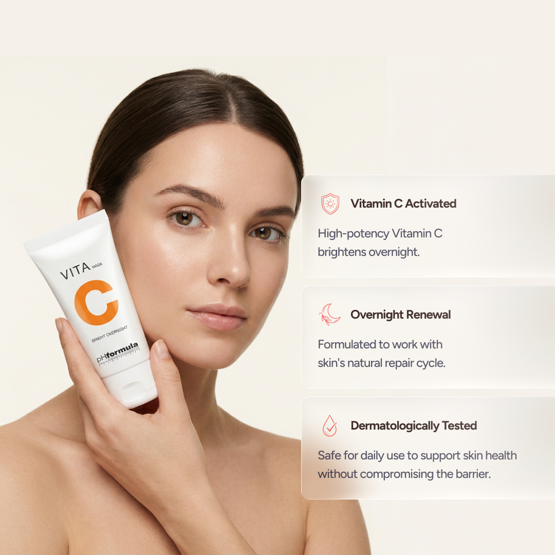 pHformula VITA C Bright Overnight Mask